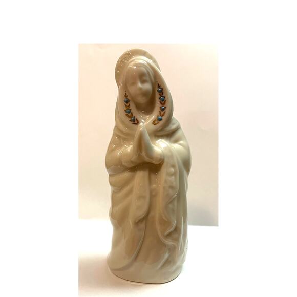 Vintage 1993 Lenox Jewels Nativity Mary Figurine Christmas Holiday - Picture 3 of 11
